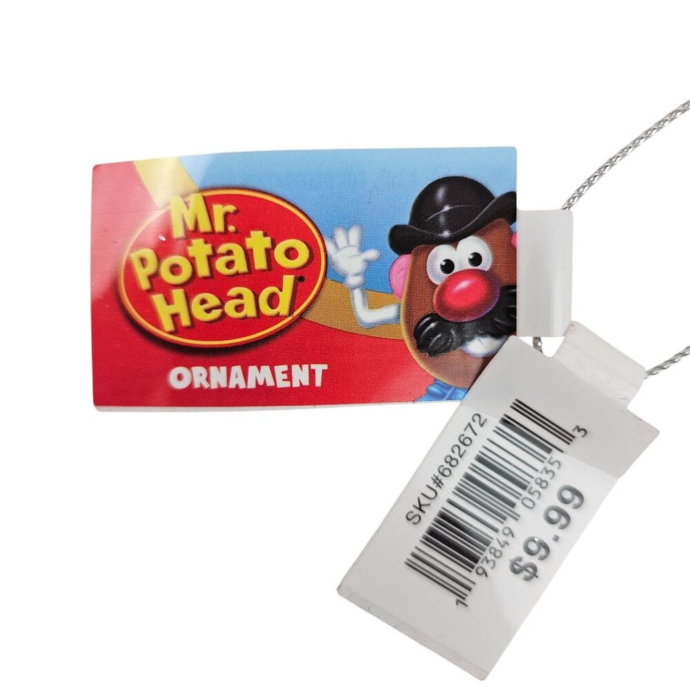 Mr Potato Head Eggo Rubiks Cube Christmas Ornament Set of 4 Retro Hanging Loops - Picture 8 of 11